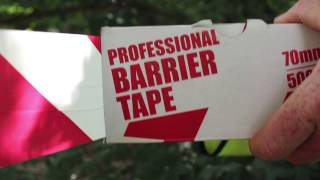 Barrier Warning Tape [upl. by Ainocal]