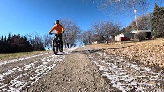 Riding the Rampar fat tire bike [upl. by Enidanreb308]