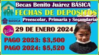 🥳😱DEPOSITO De BECAS Benito Juárez BÁSICA FECHAS probables👌🤑 [upl. by Htenywg]