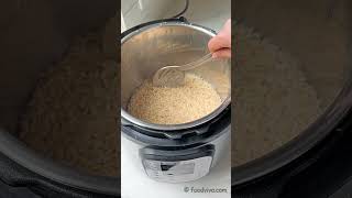 Cook Brown Rice in Instant Pot  Steamed Brown Rice in Instant Pot [upl. by Gereld803]