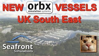 UK South East Vessels for MSFS by Seafront Simulations [upl. by Lebiram]