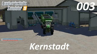 LS19 Kernstadt 003  Kuhstall bestücken  deutsch [upl. by Atiuqahs393]