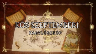 KOS SZEPTEMBERI KAGYLÓSZKÓP TAROT 2019 [upl. by Eyahs860]