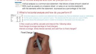 Basic Financial statement analysis [upl. by Rillings908]