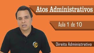 Atos Administrativos  Direito Administrativo [upl. by Arayt]