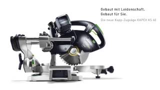 Festool KappZugsäge KAPEX KS 60 [upl. by Willcox]