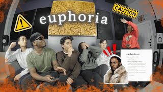 EUPHORIA by KENDRICK LAMAR│STUDIO REACTION [upl. by Terrel297]