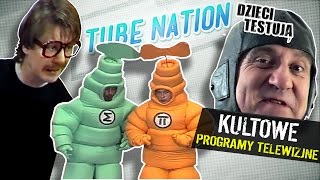 Dzieci testują KULTOWE programy telewizyjne  TUBE NATION [upl. by Ahseele]