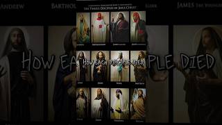 How each disciples died pt 1 bible fyp disciples [upl. by Nivahb]