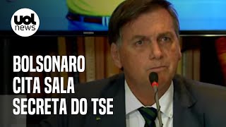 Live de Bolsonaro Apuração em sala secreta do TSE é falsa  UOL Confere [upl. by Durrett]