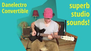 Danelectro Convertible  wurstguitars demo [upl. by Hsilgne645]