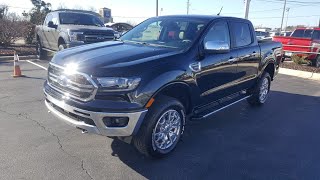 2019 Ford Ranger  Lariat  Shadow Black  First Look [upl. by Bringhurst]