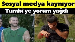 SURVİVOR TURABİ AĞLADI SOSYAL MEDYA PATLADI [upl. by Madelle]