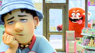 TURNING RED  quotAwoogaquot Embarrassing Moments 2022 Pixar [upl. by Hachmann461]