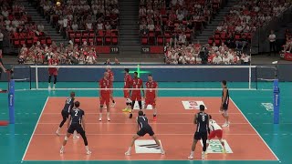 Volleyball USA vs Poland Friendly Match Highlights  Paris Olympics Prep 2024 [upl. by Rennat280]