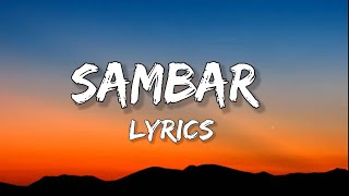 Sambar  Lyrics ThirumaLi Thudwiser FEJO Dabzee Mrz Thoppi [upl. by Esinev]