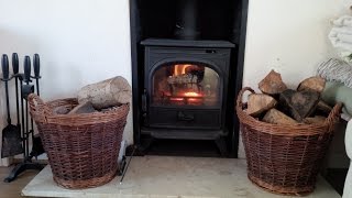 How to use a Wood Burning Stove Superhome59 part 13 [upl. by Simah48]