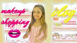 Makeup Shopping VLOG  for FOLLOWING a BEAUTY GURU makeup video TUTORIAL [upl. by Arral261]