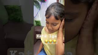 Ear piercingsorts virlvideo 😂😂Rangeela Choudhary [upl. by Nnylyoj]