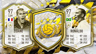 RONALDOOOO 🔥 30x 92 ICON MOMENTS PACKS  FIFA 22 Ultimate Team [upl. by Llered]