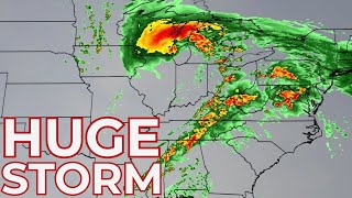 Tornado Outbreak Underway PLUS Major Northeast Snowstorm Forecast and Eclipse Cloud Forecast Update [upl. by Sheedy377]