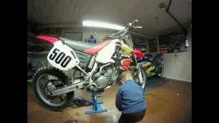 CR500 rebuild 6 chassi timelapse [upl. by Mikiso]