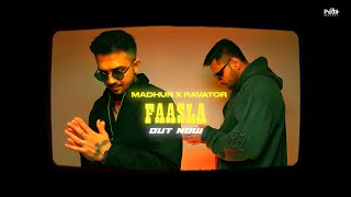 Faasla Official Music Video  Madhur Sharma x Ravator  PearlRecords [upl. by Rosina]