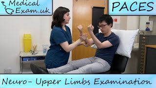 Neurology  Upper Limbs Examination Routine  PACES Teaching [upl. by Loar]