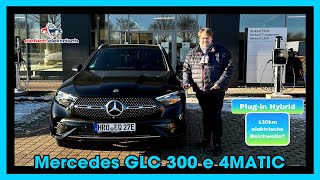 🚙 Mercedes GLC 300 e 4matic 🔋 Plugin Hybrid SUV 😳 mit bis zu 130 km elektrischer Reichweite⁉️ [upl. by Oflodur]