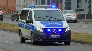 German Federal Police│FuStW ► Bundespolizei  BPOLI Frankfurt Oder [upl. by Noerb]