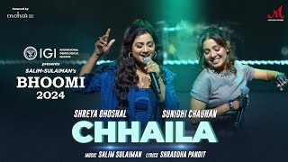 Chhaila  Shreya Ghoshal x Sunidhi Chauhan  Salim Sulaiman  Shraddha Pandit  Bhoomi 2024 [upl. by Harpp]