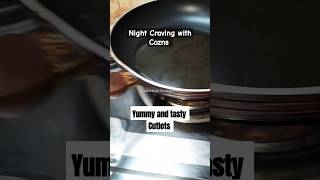 Night Cravings 🌙 😋  Tasty potato chicken cutlets  Potato Cutlets Chicken potato recipes viral [upl. by Yensehc]