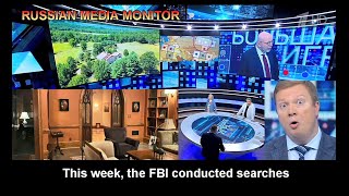 Russian state TV discusses FBIs search of Dimitri Simes home [upl. by Ursula]