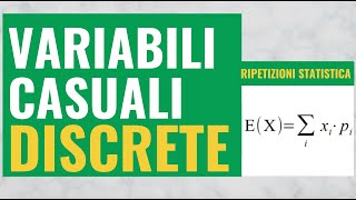 47 Variabili Aleatorie Discrete Valore Atteso e Varianza [upl. by Nyladnek]