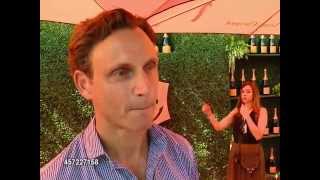 Tony Goldwyn  the FifthAnnual Veuve Clicquot Polo Classic LA Interview [upl. by Gorden]