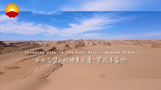 Stunning View in the Gobi Desert—Qaidam Basin [upl. by Hameean402]