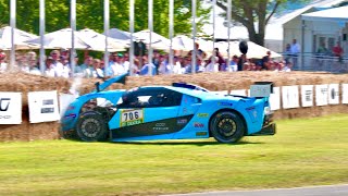 BEST OF Goodwood Festival of Speed 2024 Day 4  Crash Verstappen F40 LM Oilstainlab Half 11 [upl. by Cired980]