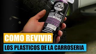 Como Revivir Los Plasticos De La Carroceria  Chemical Guys Car Care [upl. by Umont]