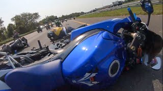 MOTORCYCLE CRASH amp FAIL COMPILATION 🔥 Ep 1 [upl. by Salita838]