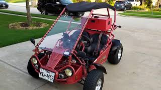 Hammerhead 150 Street Legal Electric Vehicle conversion Part 1 of 4 [upl. by Kelam]