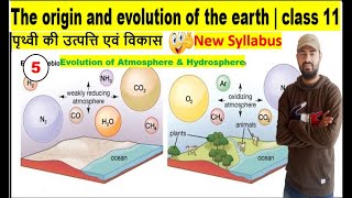 Atmosphere amp Hydrosphere  The origin amp evolution of the earth class 11 3D Animation  Part 5 [upl. by Enerak]