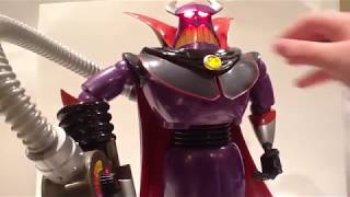 Video Review of the Disney Store Disney Pixar Toy Story Buzz amp Zurg Talking Action Figures [upl. by Spike]