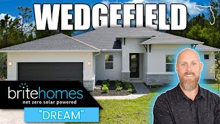 Homes with Acreage in Wedgefield Orlando FL  Brite Homes Dream Model Tour [upl. by Kenric285]