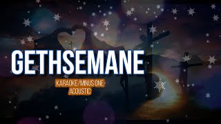 Gethsemane Minus OneKaraoke  Claire Ryan Crosby Arrangement  Acoustic [upl. by Idnas]