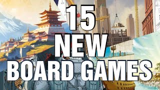 15 New Board Games 2 Expansions  November 2024 [upl. by Lemhar]