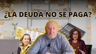 ¿La deuda no se paga  Evolución de la deuda española [upl. by Balac]