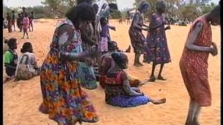 Dance during Aboriginal Initiation Ceremony northern Australia 1 [upl. by Aniretac]