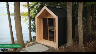 Hudson Outdoor Insulated Sauna [upl. by Ergener]