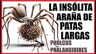 LA INSÓLITA ARAÑA DE PATAS LARGAS PHOLCUS PHALANGIOIDES [upl. by Siduhey]