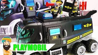 Playmobil Polizei Sek deutsch  Playmobil deutsch für Kinder  Spielzeug Guru [upl. by Naesed]